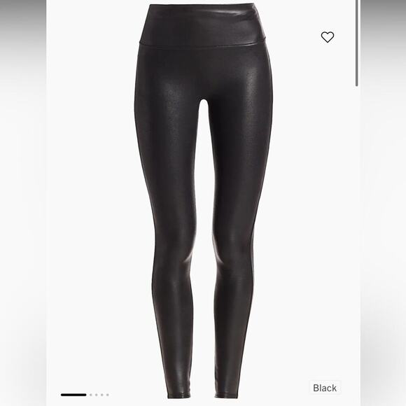 Spanx Faux Leather Leggings - Picture 2 of 6